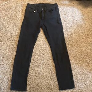 Pacsun bullhead drakes skinniest black pants